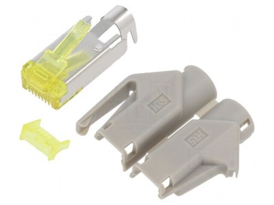 Mufă RJ45 Cat6a Aurită 8p8c 27-24AWG foto