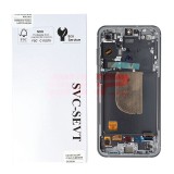 LCD+Touchscreen cu Rama Samsung Galaxy S23 FE / S711 GRAPHITE Original Service Pack
