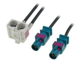 Adaptor Antenă Dublu Fakra VW 0,25m, 4Carmedia