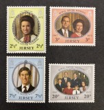 Jersey 1972 - Royal Silver Wedding, personalități, serie neuzata