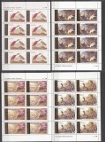 Tanzania 1986 Birds, 8 sets in blocks, MNH S.046, Nestampilat