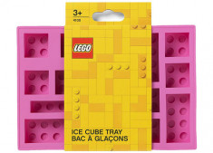 Tava cuburi de gheata LEGO - Roz (41000002) foto