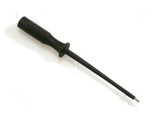 Terminal de măsurare 60V negru v&acirc;rf aurit 1mm