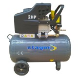 Stager HM2050B - Compresor cu ulei 1500 W 50 l 200 l/min 8 bar