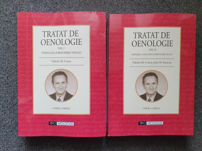 TRATAT DE OENOLOGIE - Valeriu Cotea (2 volume) foto