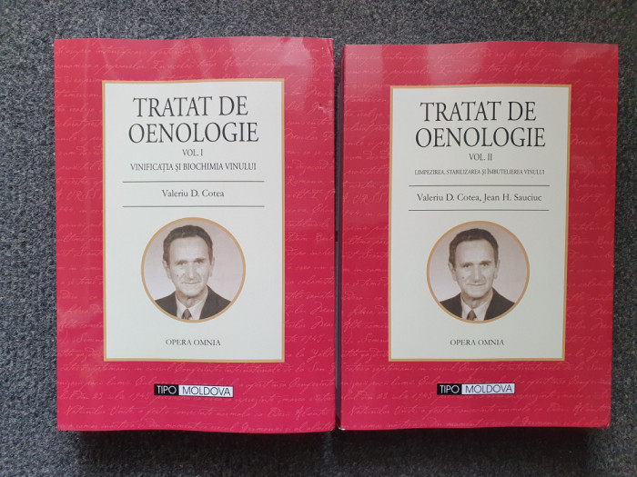 TRATAT DE OENOLOGIE - Valeriu Cotea (2 volume)