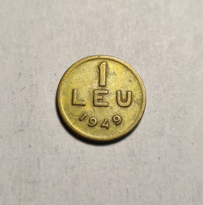 1 leu 1949 Frumos foto