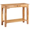 Gossi masa consola, 100x40x76 cm, lemn masiv de acacia