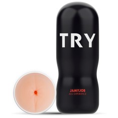 Masturbator Anal Realist, Design Ergonomic, pentru Barbati, Placere si Erectie mai Intensa, Detasabil, din Silicon, Usor de Curatat, 16.5 x 6.5 cm, Ne