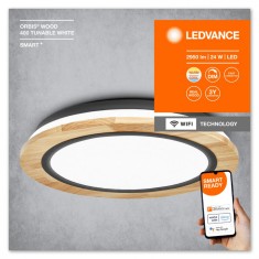 SMART WIFI ORBIS WOOD 400 TW FS1 LEDV foto