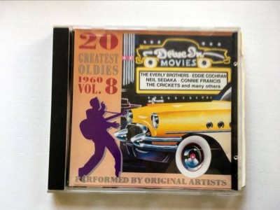 * CD muzica: 20 Greatest Oldies 1960 Vol. 8, performed by original artists foto