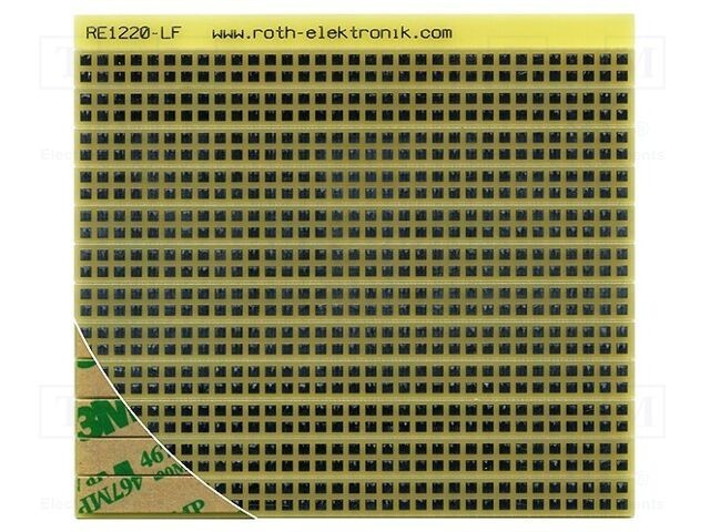 Placă universală prototip singură față 90x100mm ROTH ELEKTRONIK