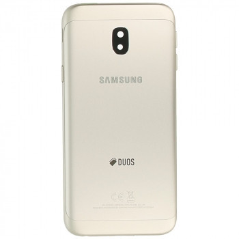 Samsung Galaxy J3 2017 (SM-J330F) Capac baterie cu logo Duos auriu GH82-14891C foto
