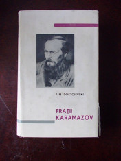 FRATII KARAMAZOV- DOSTOIEVSKI, editie bibliofila, pe foita de tigarete, r2a foto