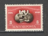 Ungaria.1950 Posta aeriana-75 ani UPU XU.39, Nestampilat