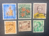 Azia Exotice Ceylon Sri Lanka Thailanda Birmania Hong Kong Lot 6 Valori Ștampilate - OREF1