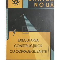 C. Rădulescu - Executarea construcțiilor cu cofraje glisante (editia 1963)