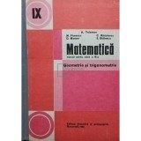 K. Teleman - Matematica - Manual pentru clasa a IX-a (Editia: 1980)