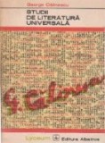 Studii de literatura universala - G. Calinescu, Editura Albatros
