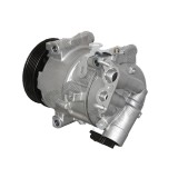 Compresor aer conditionat Citroen C3, 2010-2016, motor 1.2 THP, 81kw, C3, 2016-, 1.2 PureTech, 81kw, benzina, rola curea 110 mm, 6 caneluri, tip Sand