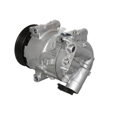 Compresor aer conditionat Citroen C3, 2010-2016, motor 1.2 THP, 81kw, C3, 2016-, 1.2 PureTech, 81kw, benzina, rola curea 110 mm, 6 caneluri, tip Sand foto