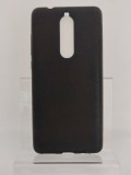 Husa Matte TPU Nokia 5.1, Negru