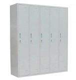 Vestiar metalic Premium 5 usi 1200x450x1800 mm (LxlxH), neasamblat, Extra Plus