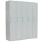 Vestiar metalic Premium 5 usi 1200x450x1800 mm (LxlxH), neasamblat, Extra Plus