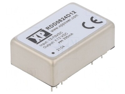Convertor DC/DC 8W 13-70V la 12V/-12V THT foto