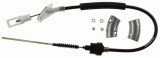 Cablu ambreiaj Fiat 500, 500 C, Panda Motor 1.2 4x4, 1.3 D Multijet, 1.3 D Multijet, 1.3 D Multijet, 1.3 D Multijet, lungime 1028 mm, OE 1558931