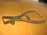 4574-Cleste pentru desfacut cablu vechi din metal, perioada 1920-1940.