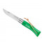 Cutit Opinel Nr 07 Carpen Green Snur Otel Inox 002210