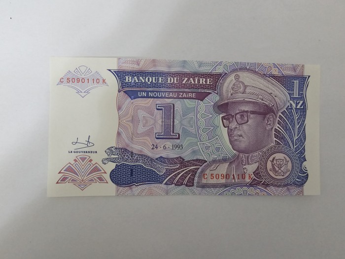 Zaire 1 Zaire 1993 Noua