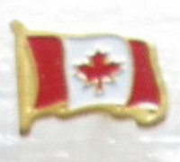 Insigna, pin - drapel Canada foto