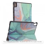 Husa pentru Samsung Galaxy Tab S12 Ultra / Tab S11 Ultra, Techsuit, FoldPro Green Time, Multicolor