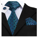 Set cravata + batista + butoni - matase - model 76