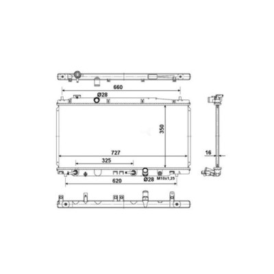 SRLine Radiator, racire motor foto