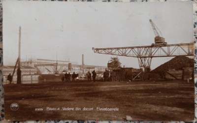 Braila, vedere din docuri, elevatoarele// CP foto
