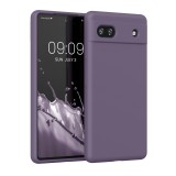 Husa Kwmobile pentru Google Pixel 6a, Mov inchis, Silicon, KWM000015FZ051C, Carcasa