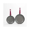 Set tigai Bialetti CHARME Petravera marsala 24-28 cm