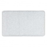 Covor baie SYNERGY, glamour, anti-alunecare, moale - lurex alb, 50x80 cm