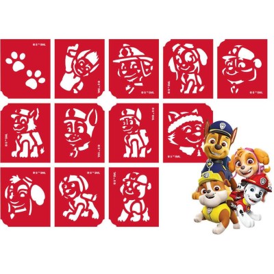 Set 12 sabloane pentru tatuaje temporare Paw Patrol Tytoo KKCSP4430059 foto