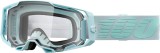 Ochelari cross/atv 100% Armega Fargo, lentila transparenta, culoare rama teal Cod Produs: MX_NEW 26013246PE