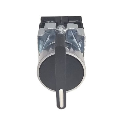 Intrerupator rotativ cu retinere 1 - 0 - 2 Freder 32-771, 2 contacte normal deschise, IP40 foto