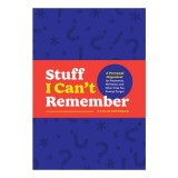 Stuff I Can't Remember A Personal Organizer for Passwords, Birthdays, and Other Crap You Always Forget