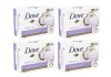 Set Sapun Dove Relaxing, Coconut Milk &amp; Jasmine Petals Scent, 4 bucati x 90g