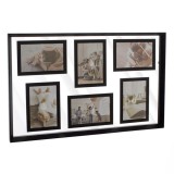 Rama Foto Decorativa eBA din lemn pentru 6 Poze, 55x35cm