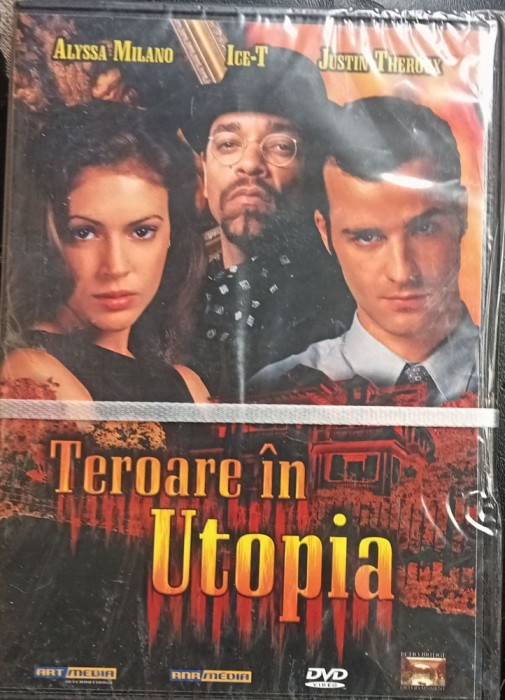 DVD film Teroare in Utopia Alyssa Milano Ice-T in tipla