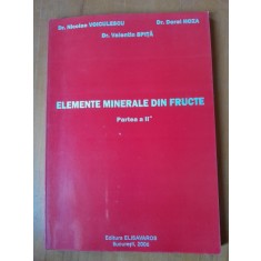 Elemente minerale din fructe - Nicolae Voiculescu