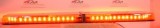 Rampa LED Avertizare Auto OPTIMA 60, 110cm, 16ML, Rosu, 12/24V, ECE R65, Girofar, Pompieri, Politie